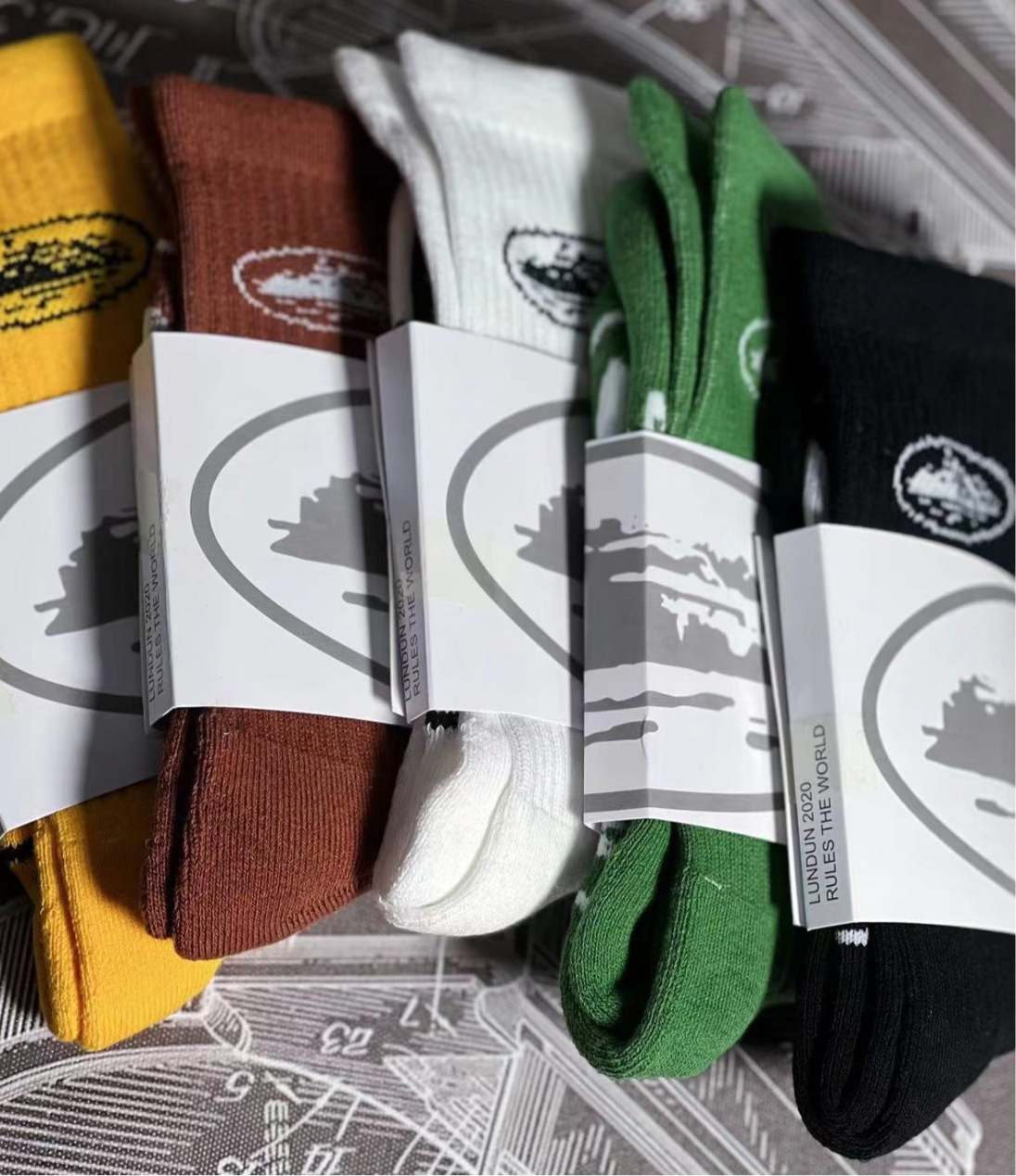 Crtz crtw logo socks