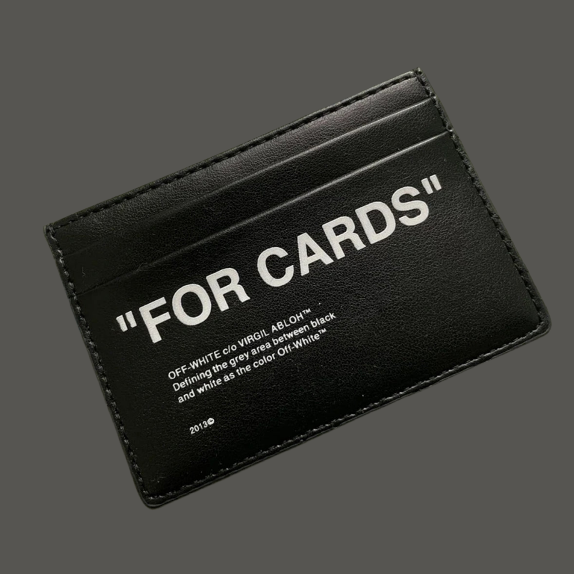 Ow “For Card” card holder (with box)