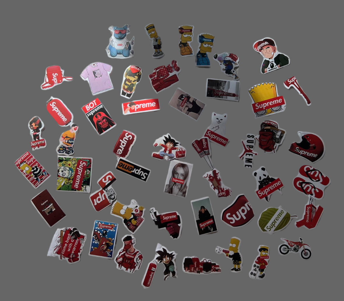 Sup pack of stickers