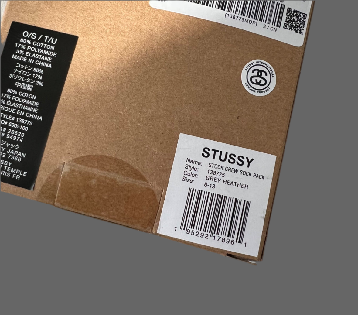 3 packs Stsy socks