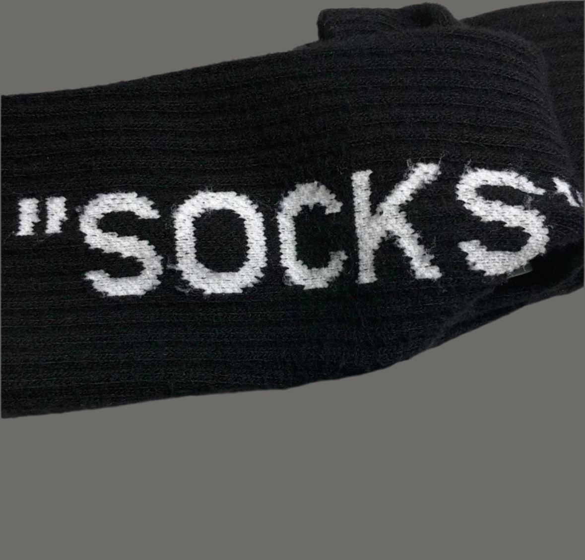 OW “SOCKS” side design socks