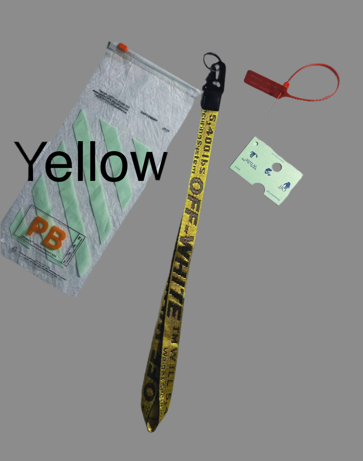 Ow neck keychain