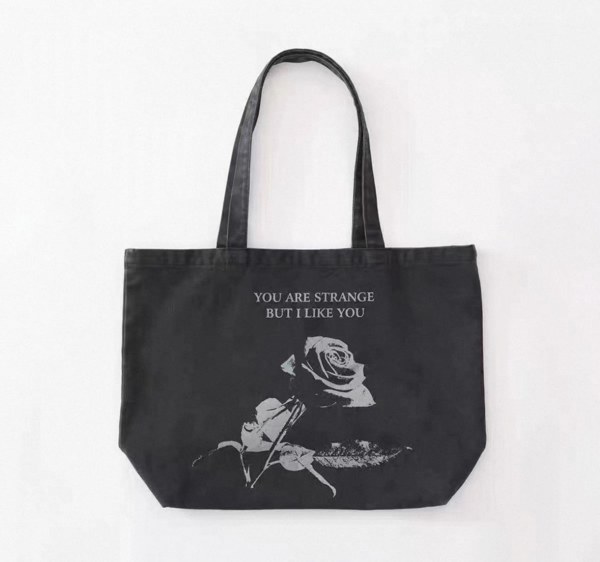 Rose opium tote bag