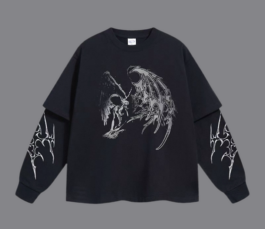 Opium punk long sleeve t-shirt