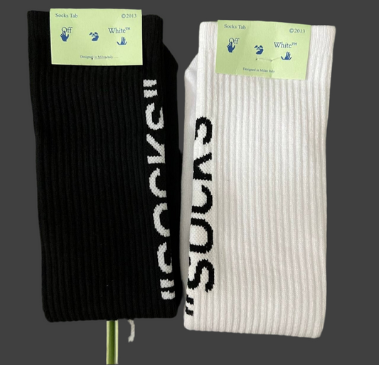 OW “SOCKS” side design socks