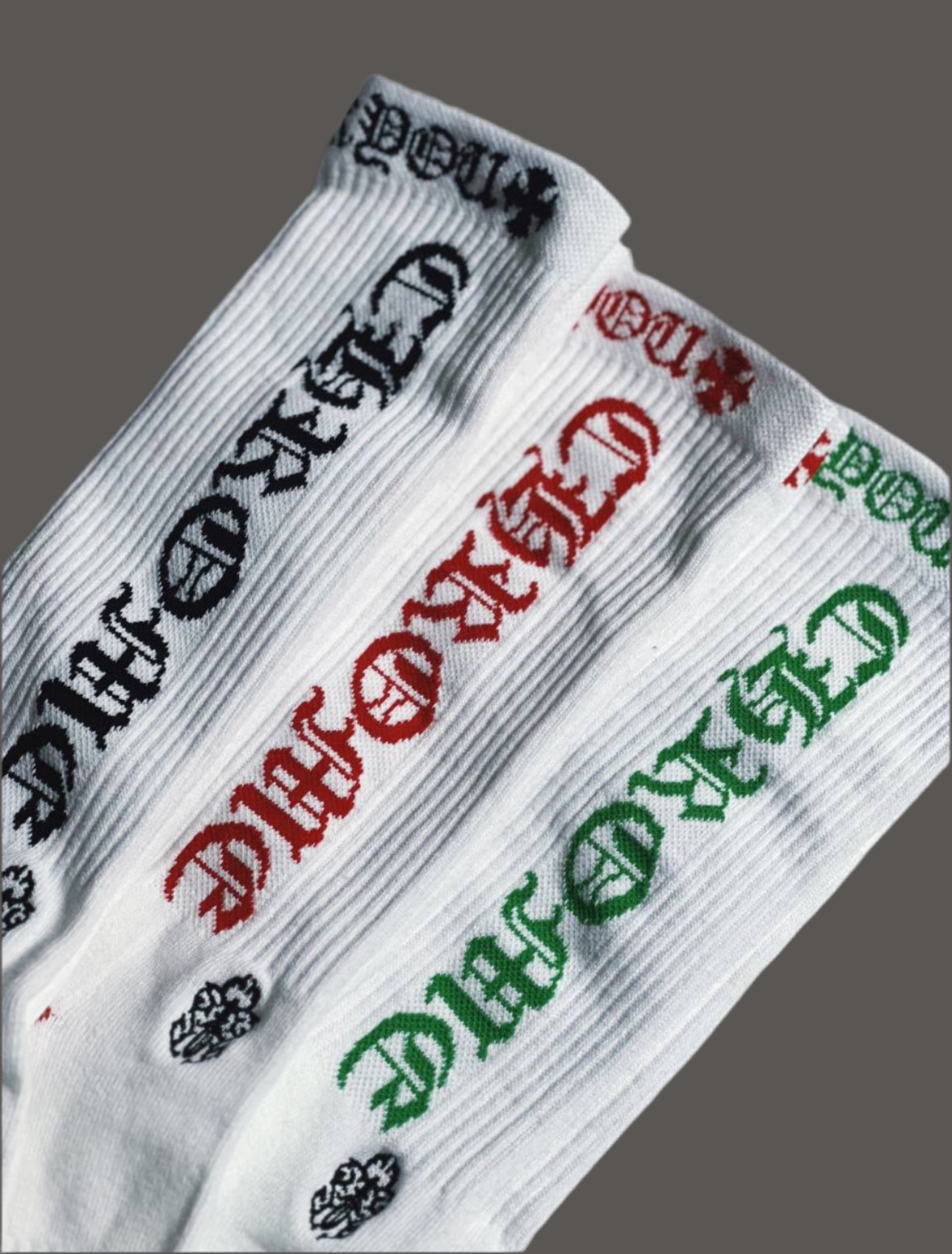 3 packs ch socks