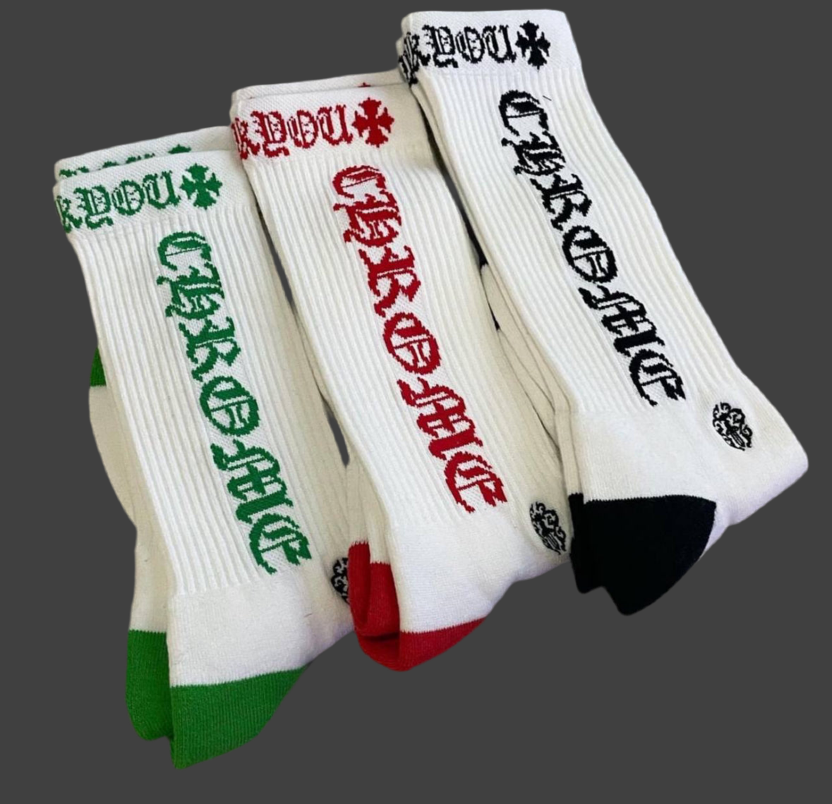 3 packs ch socks