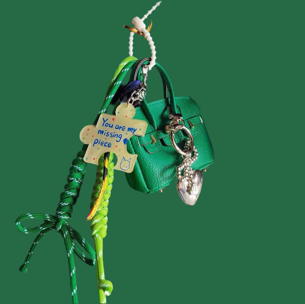 “Mini bag” bag keychain