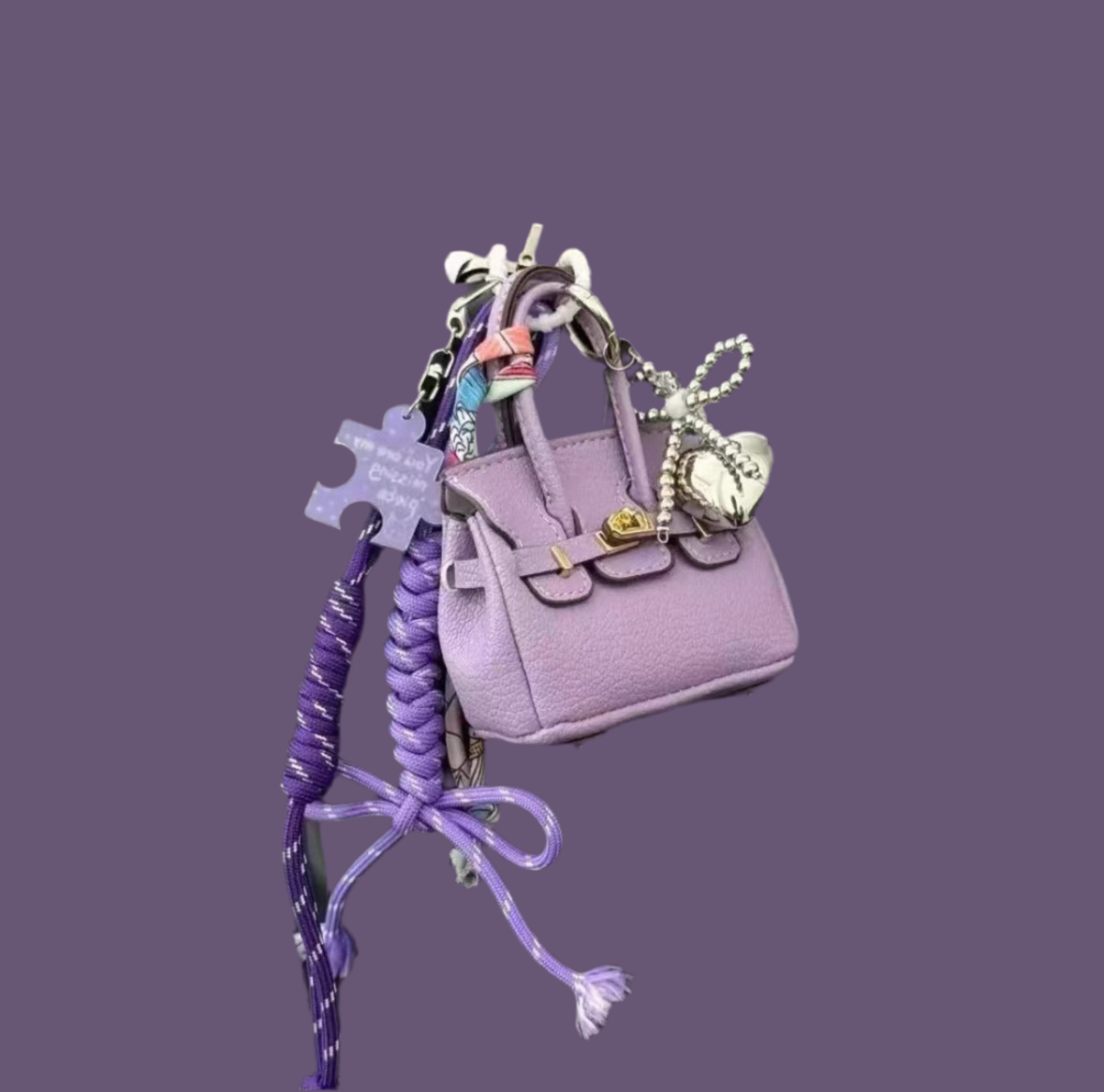 “Mini bag” bag keychain