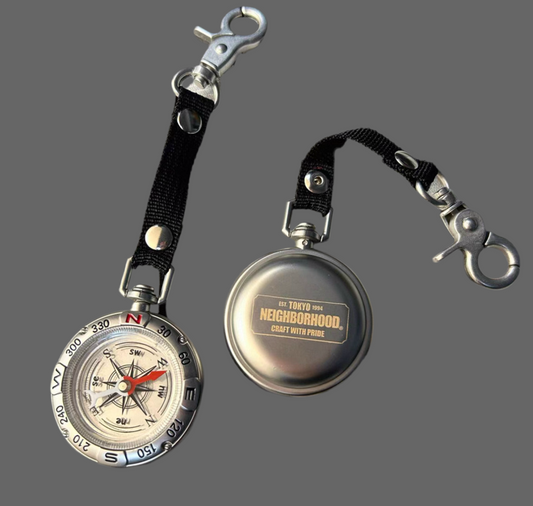 Compass keychain
